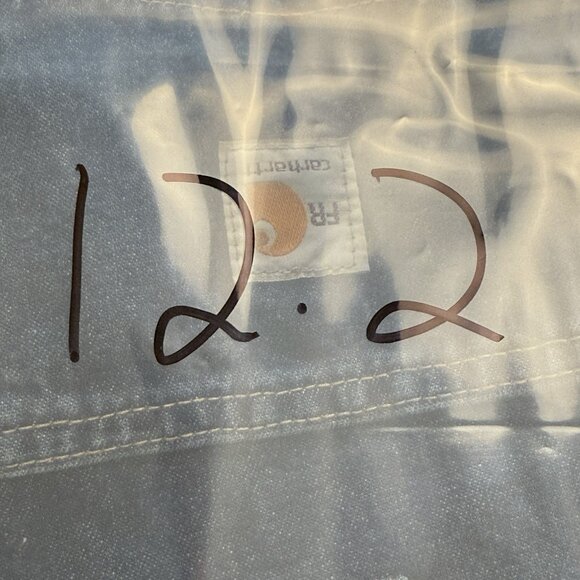 Carhartt Flame Resistant Carpenter Pants Jeans Mens Sz 32x34 FRB13-DNM NFPA 2112 - Picture 12 of 12